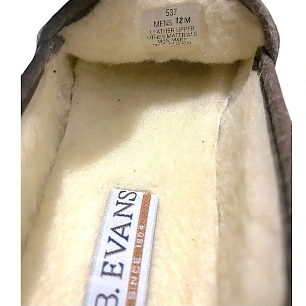 NEW Vintage New L.B Evans Brown Suede Arctic Opera Size 12